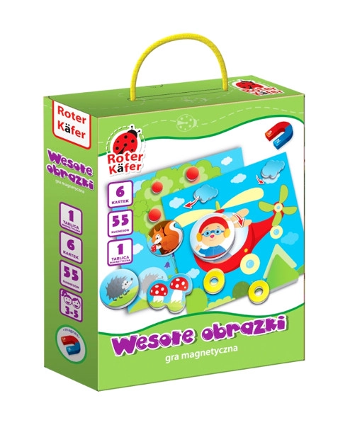 E-shop Magnetická hra Veselé obrázky