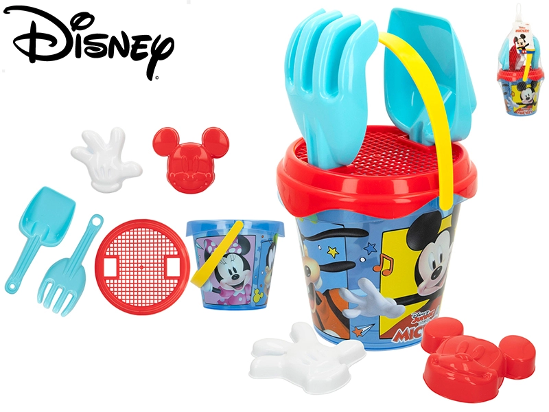 E-shop Mikro Trading MICKEY Mouse sada na písek 12,5 cm 6 ks