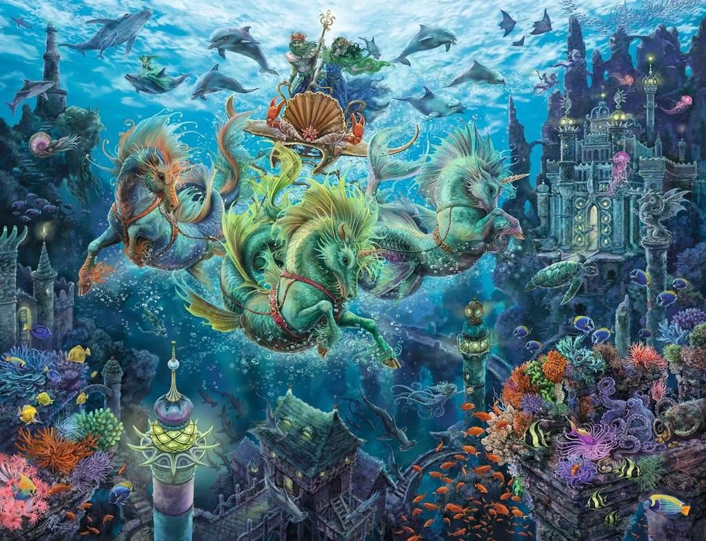 E-shop Puzzle Ravensburger Podvodné Kúzlo 2000 Dielikov