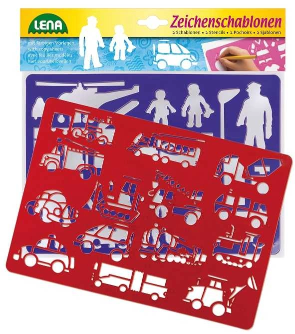 E-shop Kreslící šablony dopravní prostředky