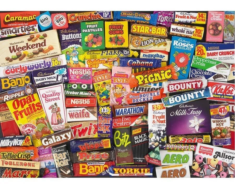 E-shop Gibsons Jigsaw Sweet Memories 1980's 1000 dielov