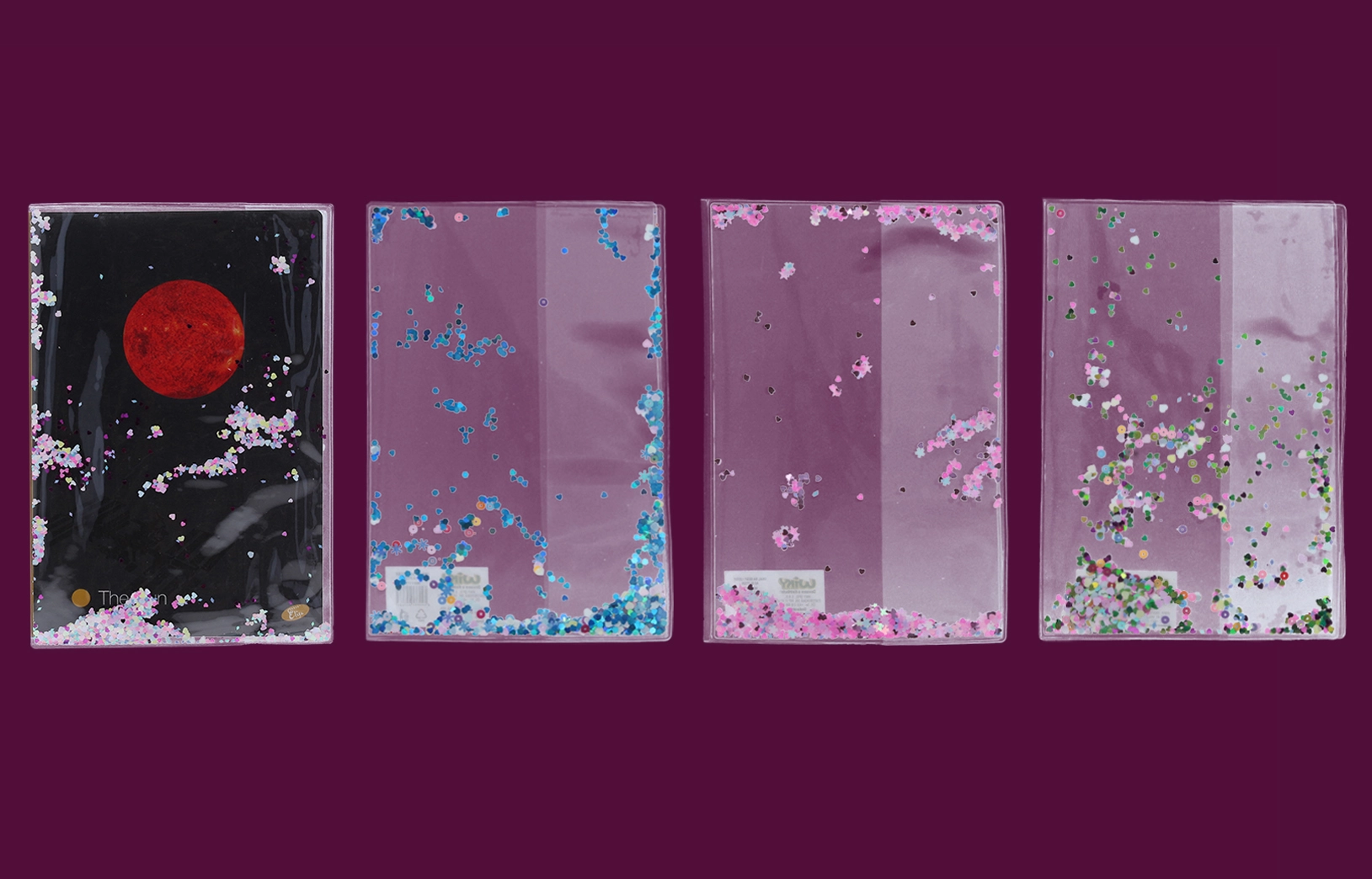 Obal na zošit A4 glitter