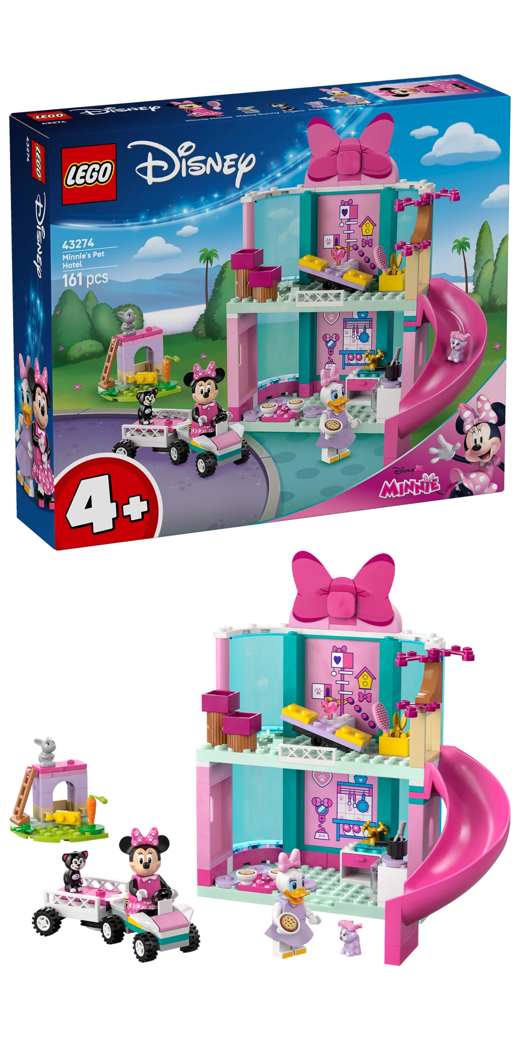 LEGO Disney hotel pre domácich miláčikov Minnie