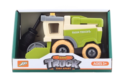 Skrutkovací plastový kombajn pre deti