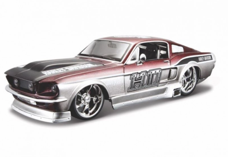 Maisto Harley-Davidson Custom 1967 Ford Mustang GT 1:24