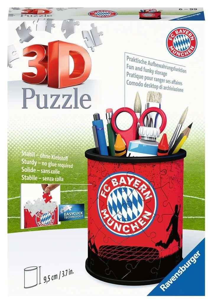 RAVENSBURGER 3D puzzle stojan: FC Bayern Mníchov 54 dielikov