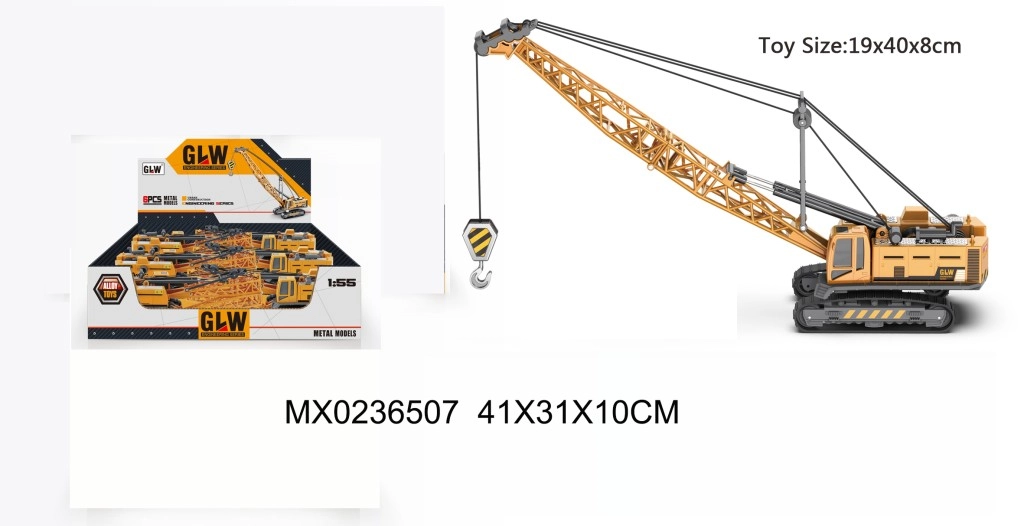E-shop Kovový model žeriavu 1:55