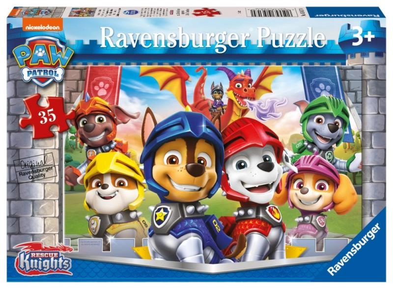 E-shop Ravensburger Tlapková patrola Hrdinskí psy 35 dielov