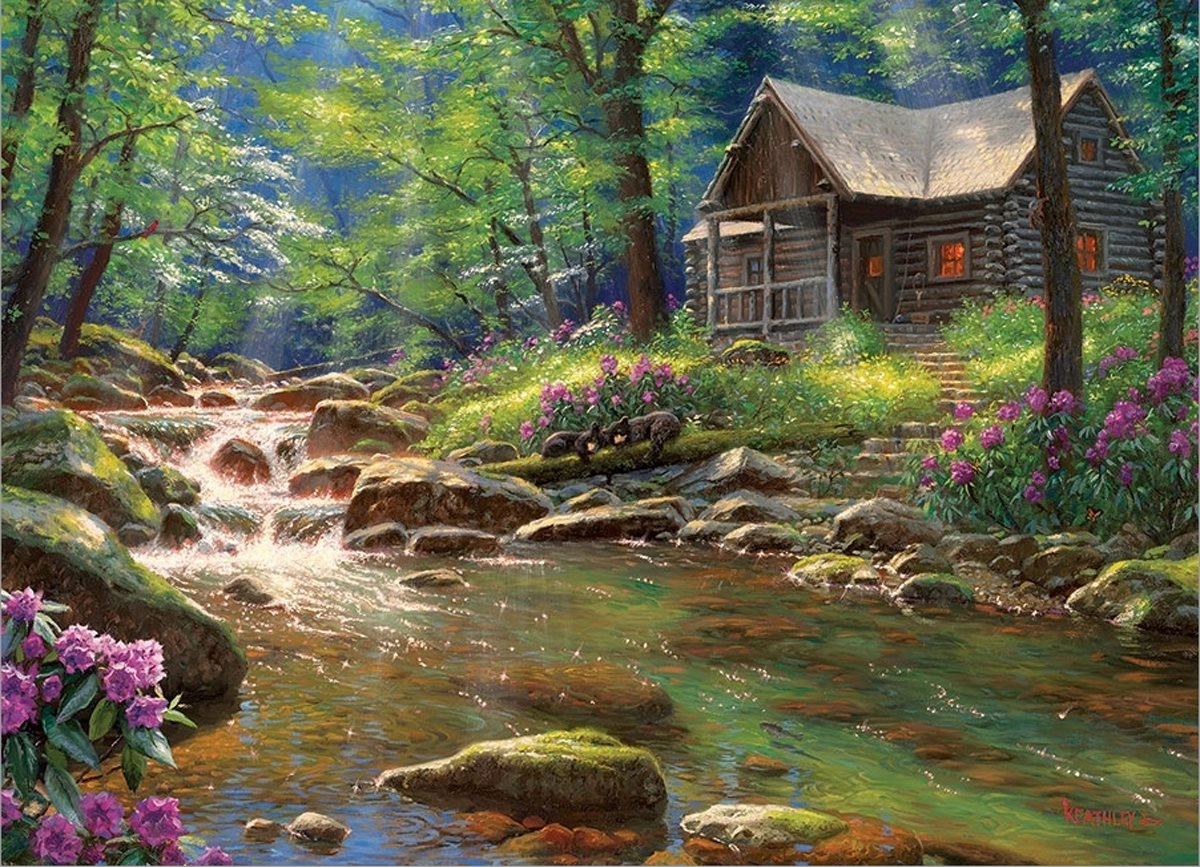 E-shop Puzzle COBBLE HILL Rybárska chata 1000 dielikov