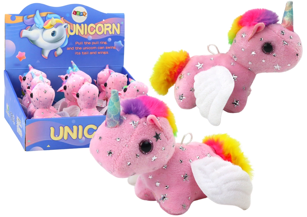 E-shop Lean Toys skákajúci Jednorožec ružový