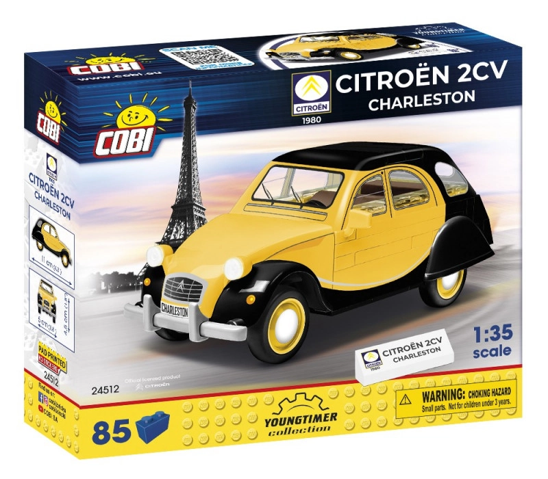 E-shop Cobi 24512 Youngtimer Auto Citroën 2CV ,,Kačica" CHARLESTON 1980