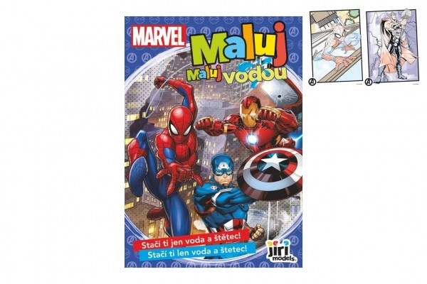 E-shop JiriModels Maluj vodou A5 Marvel