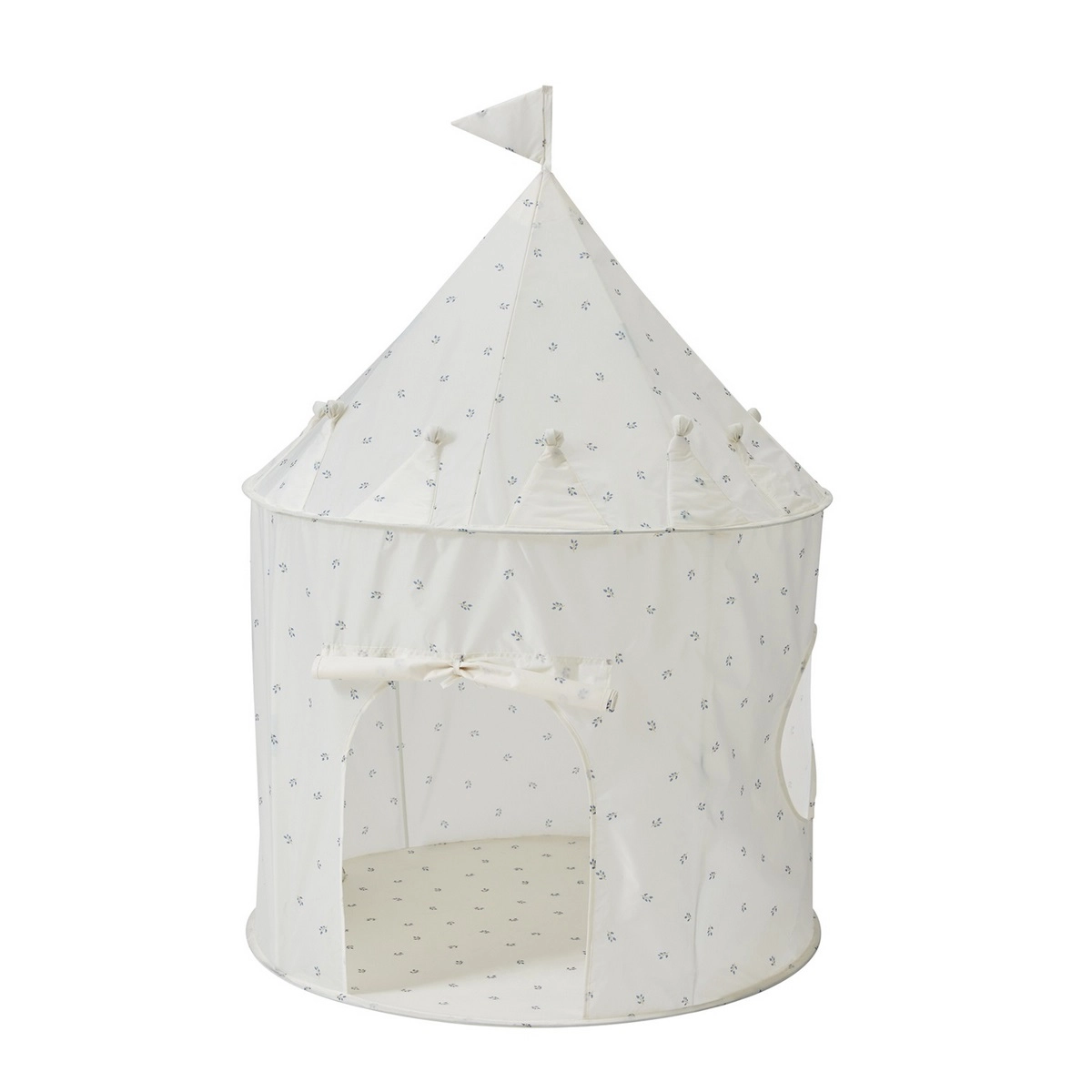 3 Sprouts detský stan recycled blueberry ivory