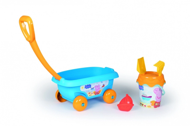 E-shop Vozík na piesok Peppa Pig s príslušenstvom