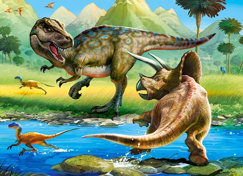 E-shop Castorland Dinosaurs 70 dielov