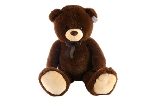 plyšový medveď tmavý 100 cm
