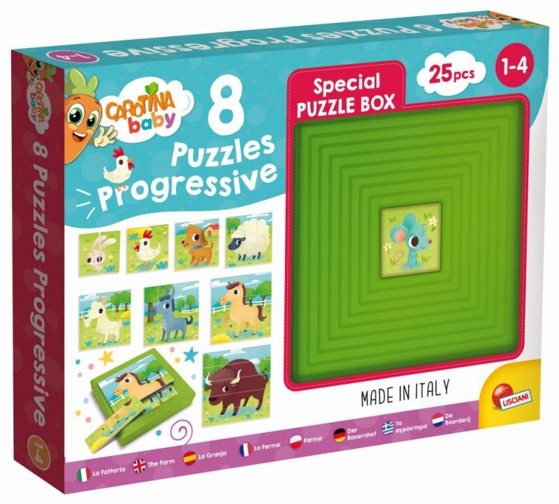 E-shop Liscianigioch Carotina Baby 9 Puzzle - Farma