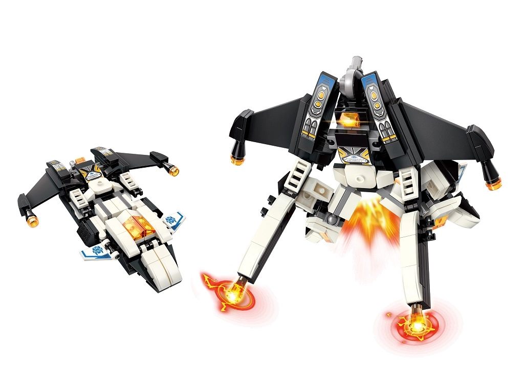 E-shop Qman Guardian of Star 's Core 3102-5 Nočná vojnové lietadlo "Mark" 2v1