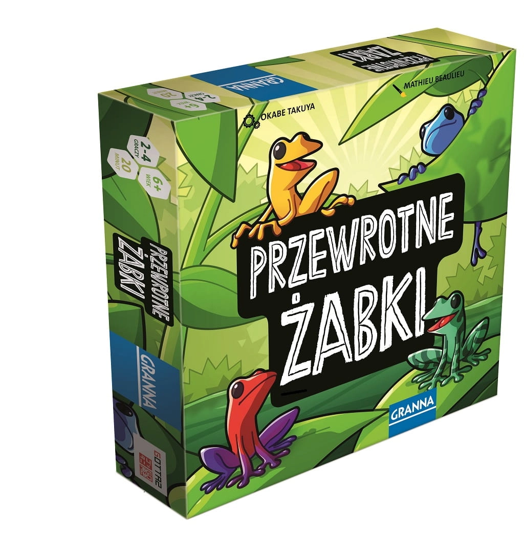 E-shop Prevrátené žabky – rodinná logická hra GRANNY