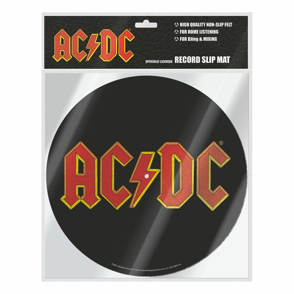 E-shop Podložka na gramofón s motívom AC/DC