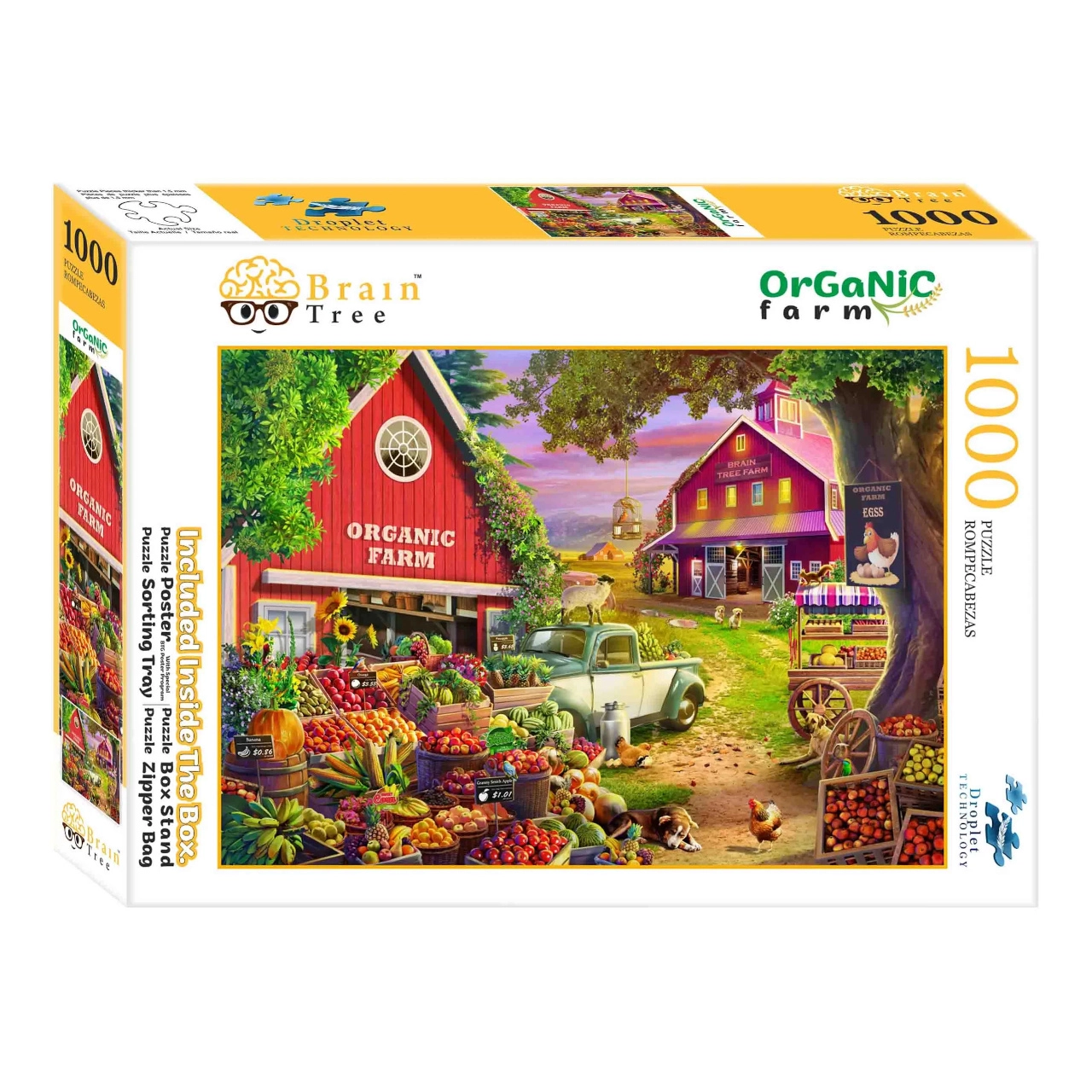 E-shop Puzzle BRAINTREE biofarma – 1000 dielikov