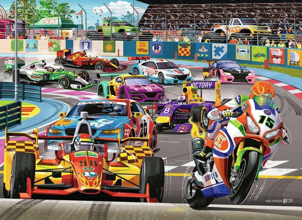E-shop RAVENSBURGER Závodní rally 60 dielov