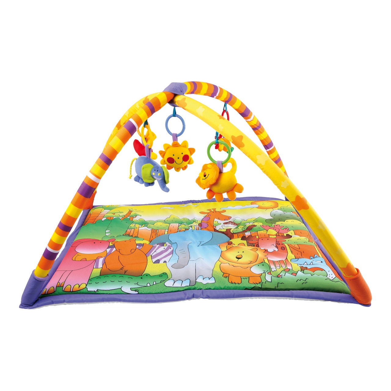 E-shop Canpol babies Jungle hrací deka s hrazdičkou