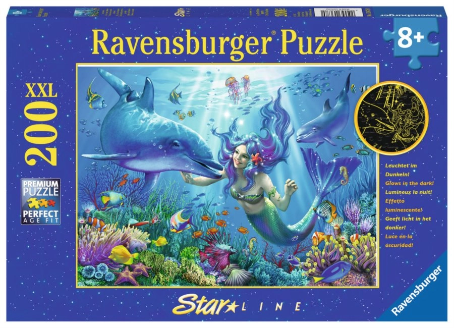 E-shop Ravensburger Mořská panna 200 dielov