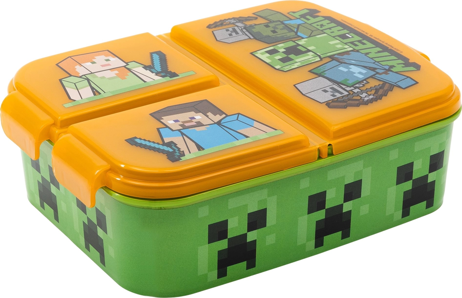 E-shop Stor delený plastový box na desiatu Minecraft 40420