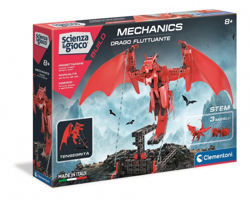 E-shop Clementoni Stavebnice Dragon Mechanics Laboratory
