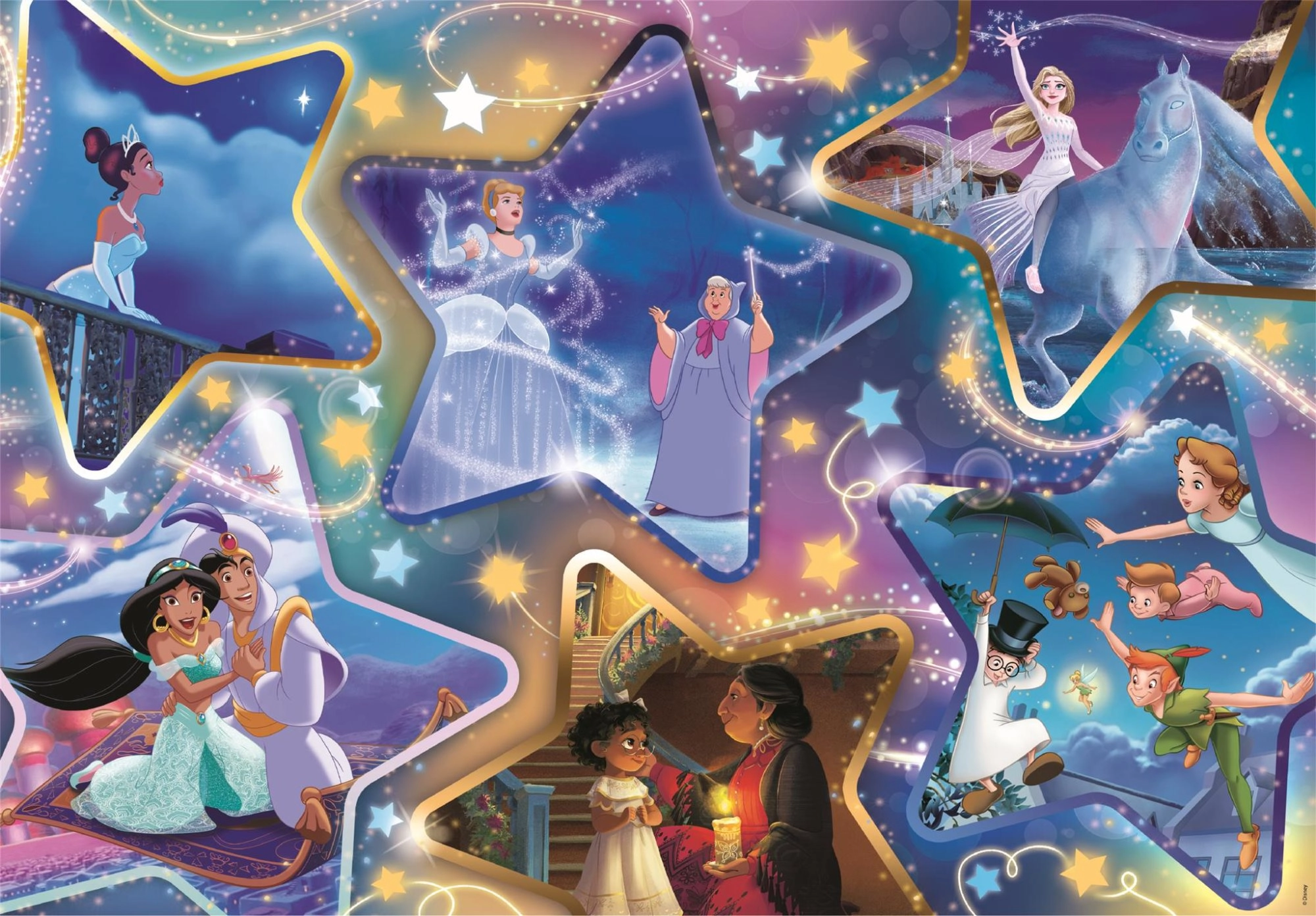 E-shop CLEMENTONI Disney Magické momenty 104 dielov