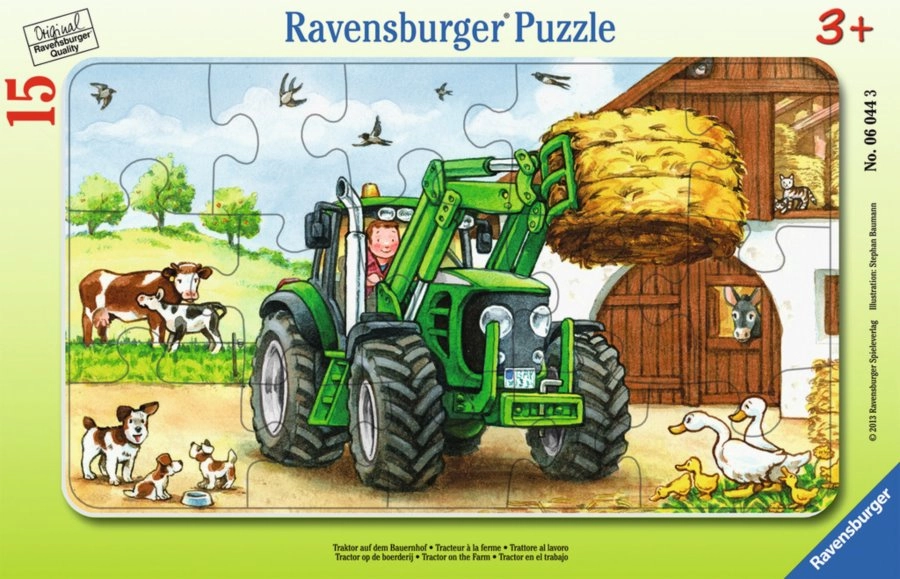 E-shop Ravensburger Traktor auf dem Bauernhof 15 dielov