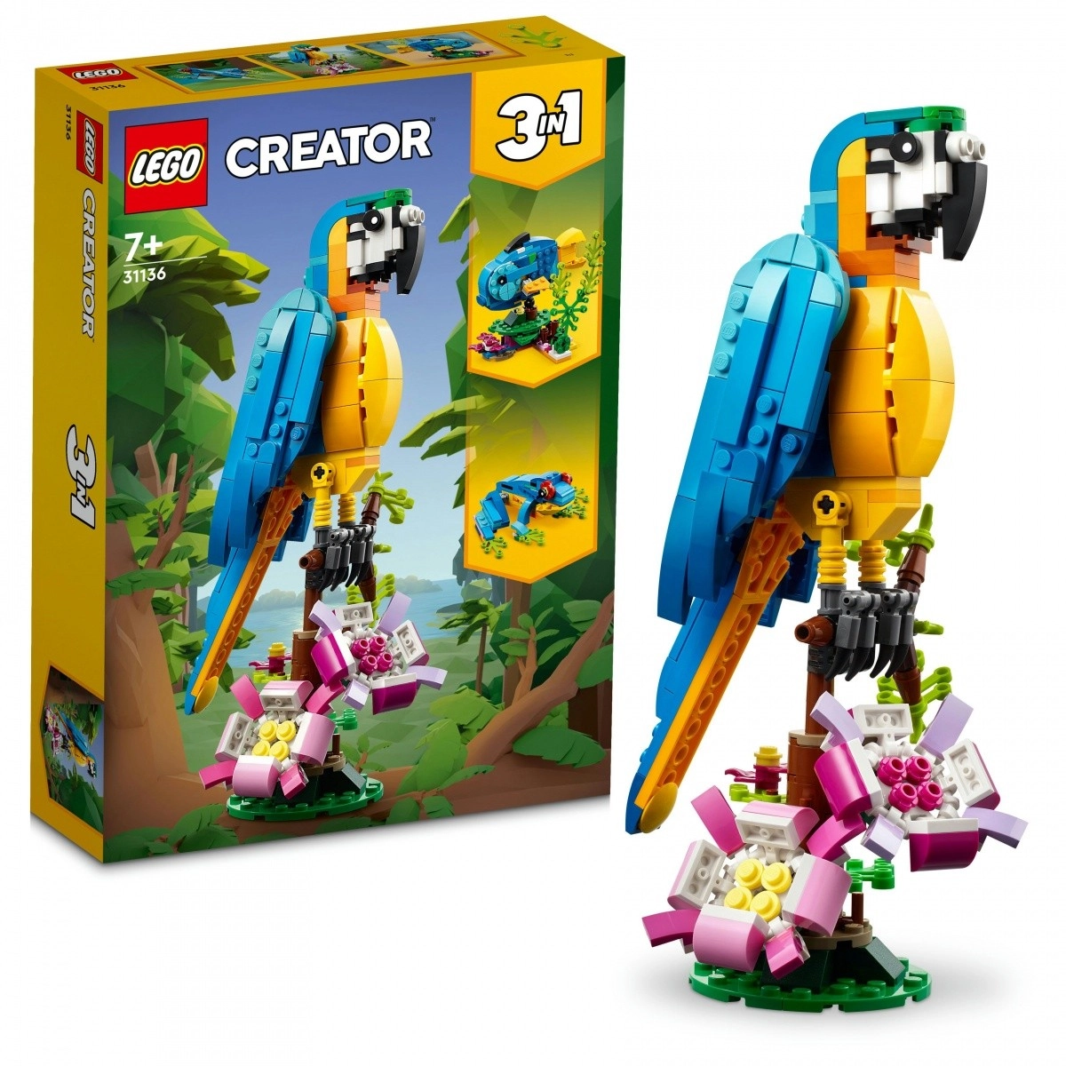E-shop LEGO® Creator 31136 Exotický papagáj