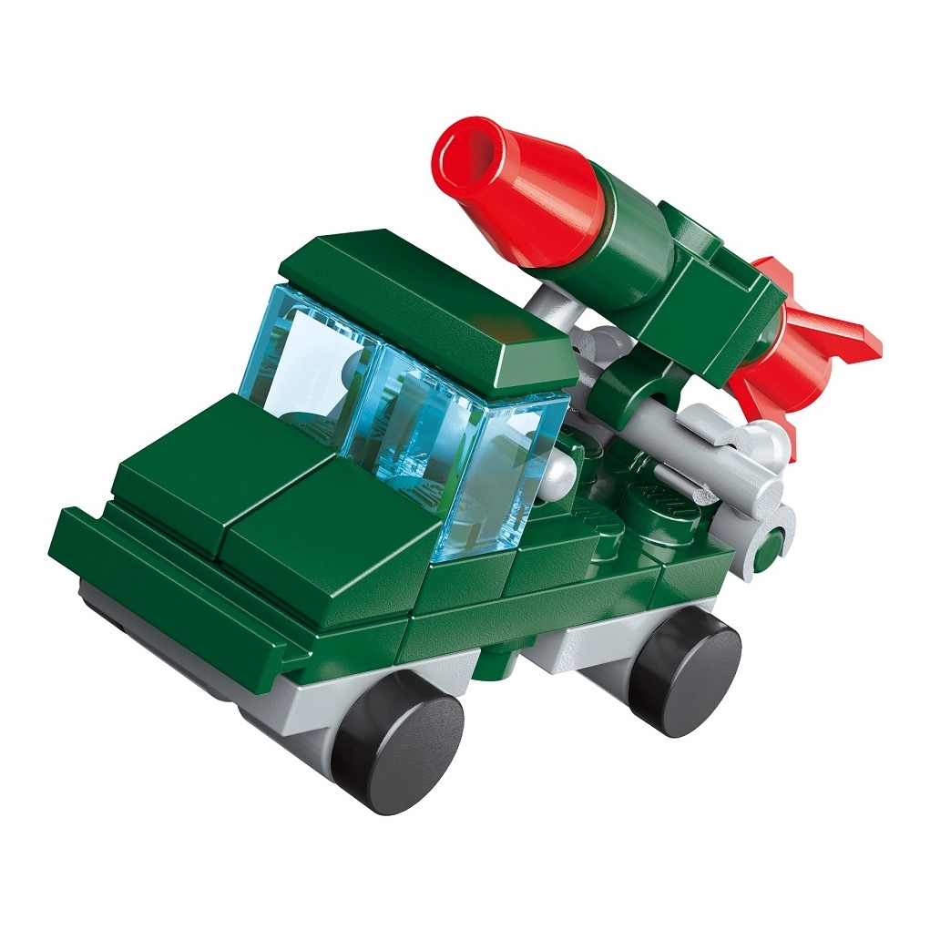 E-shop Qman Trans Collector 3v1 2106-3 Vůz s raketou