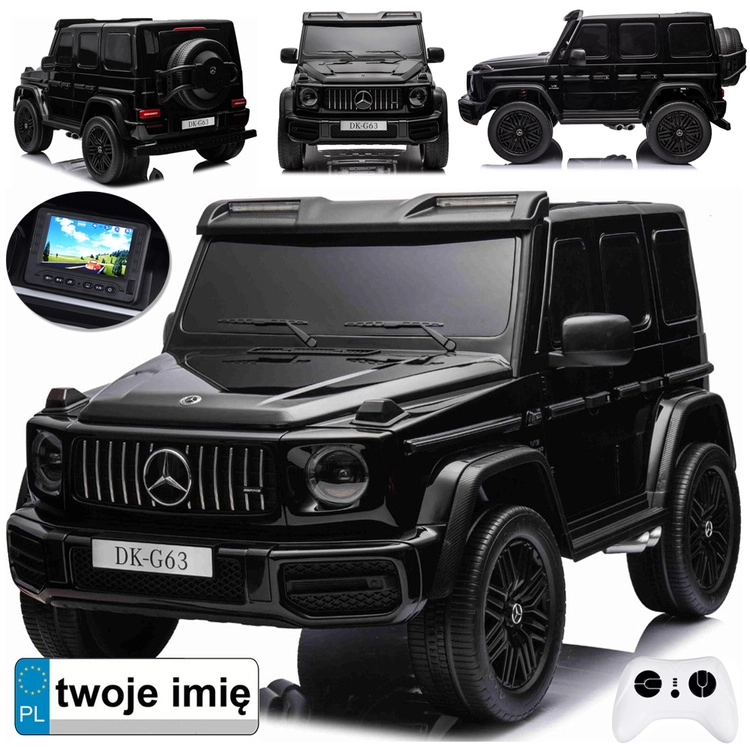 E-shop Detské elektrické auto Mercedes G 63 AMG 4x4 pre dve deti
