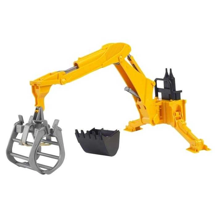 Závesný bagr za traktor Bruder