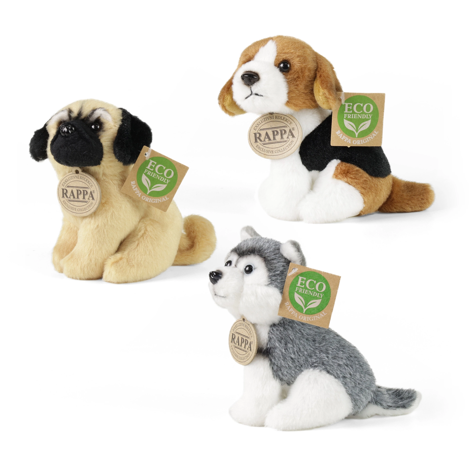 MASKOT REALISTICKÁ PES BEAGLE BEAGLE PES 12 cm