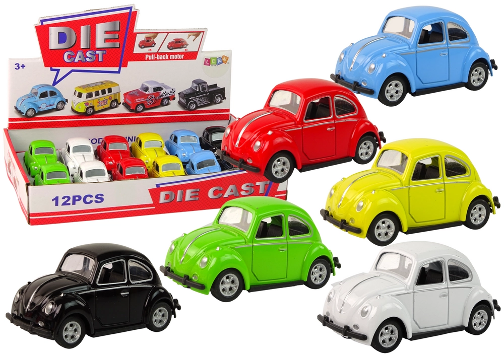 E-shop Lean Toys Farebné autíčko na trecí pohon