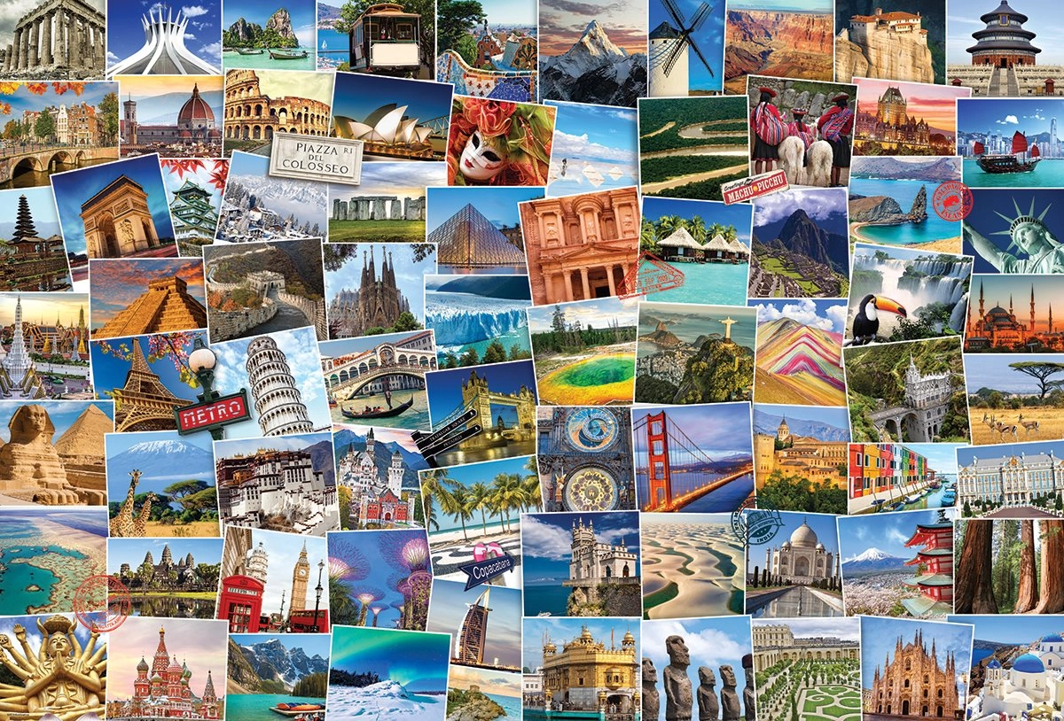 E-shop EUROGRAPHICS puzzle Svetobežník 2000 dielikov