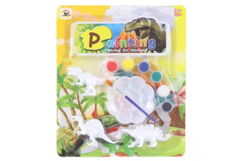 E-shop Dino Tvarované omalovánky se samolepkami