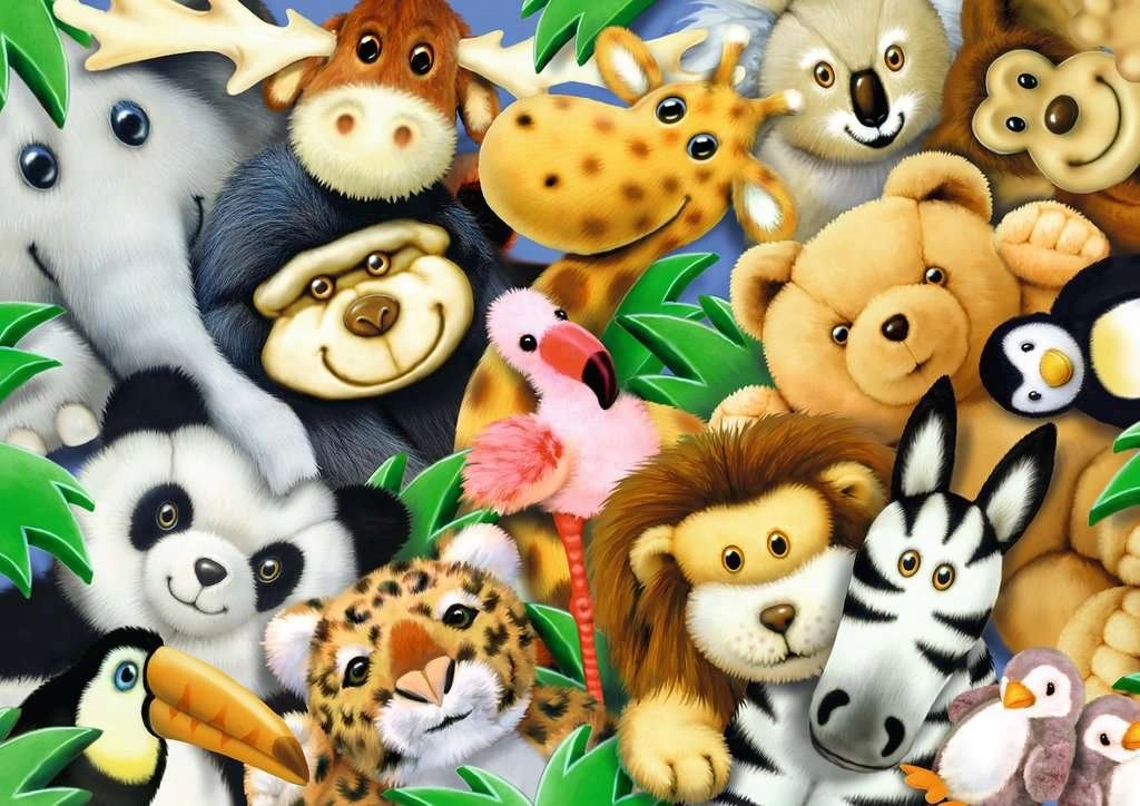 E-shop Ravensburger Stuffed Animals 35 dielov