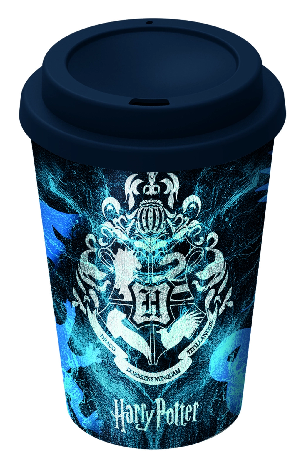 E-shop Stor Plastový termo pohár s vrchnákom HARRY POTTER 03948 390 ml