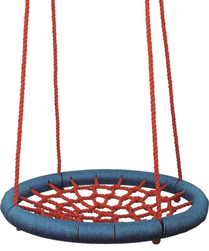 E-shop Woody houpací kruh 85 cm červeno-modrá