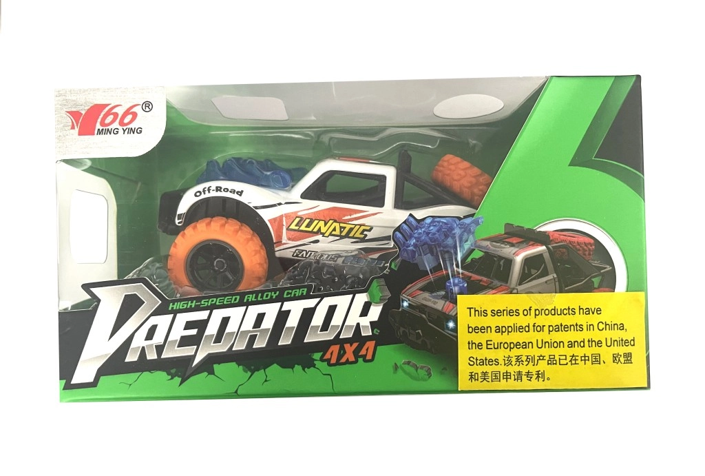 E-shop Alltoys Auto Predátor Lunatic oranžové kolesá