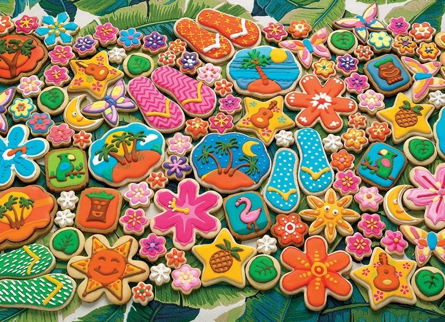 E-shop Cobble Hill Tropical Cookies 1000 dielov