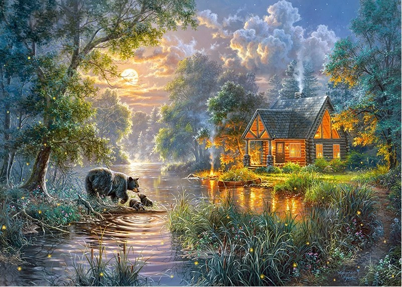 E-shop Puzzle CHERRY PAZZI Zátoka svätojánikov 1000 dielikov