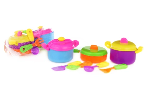 Detská sada riadu v sieťke