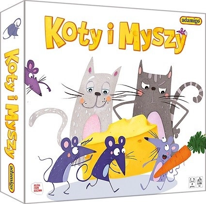 E-shop Mačky a myši – rodinná strategická hra ADAMIGO
