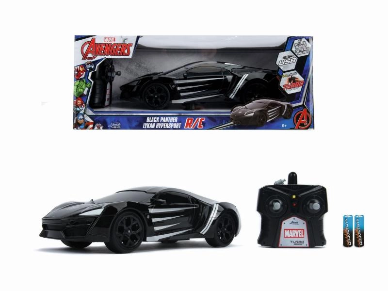 E-shop Hračka Marvel RC Black Panther Lykan 1:16