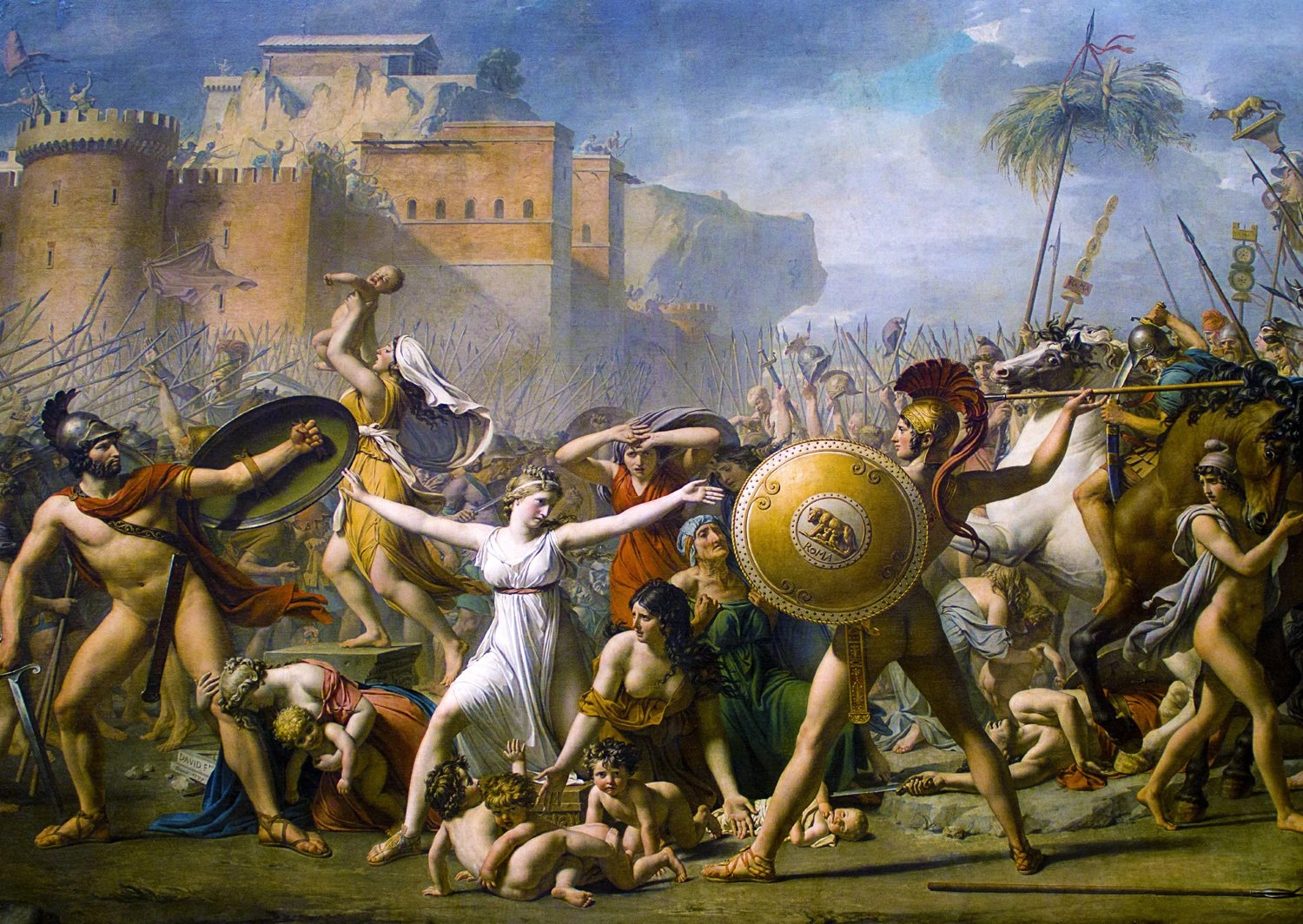 E-shop Enjoy David Jacques-Louis: The Intervention of the Sabine Women 1000 dielov